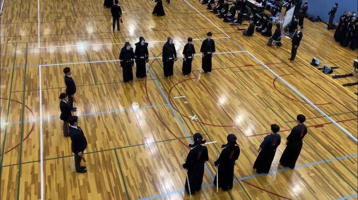 剣道部 大阪高等学校剣道新人大会 団体戦