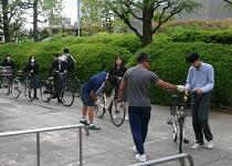 5/15(水)「自転車整備チェック」を実施
