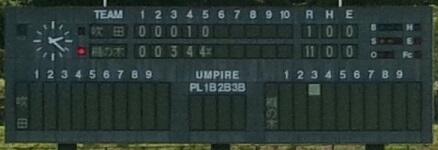9/16(土)秋季近畿地区高校野球大会 大阪府予選 2回戦