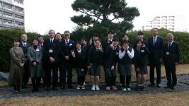 1/21(火)韓国姉妹校受入れ3・高槻市長表敬訪問等