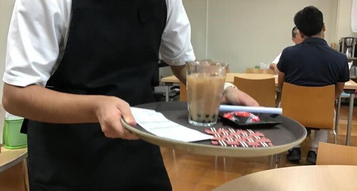 3年生前期 職業共通 喫茶販売