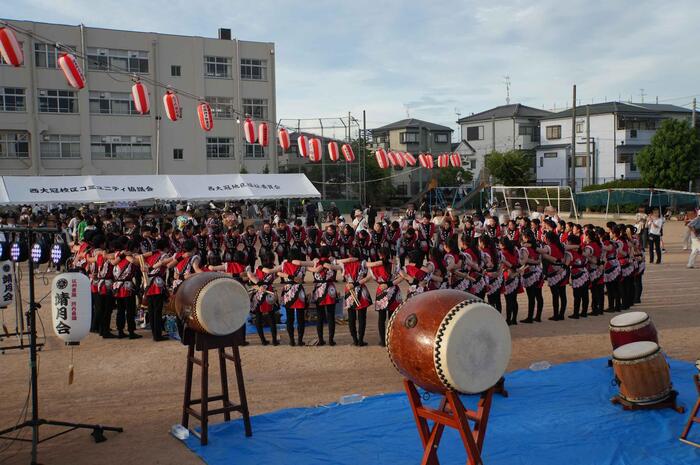 西大冠校区盆踊り大会1日目 2024年7月26日(金)