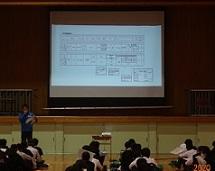 １０／２１（水）１、２年生 来年度科目選択説明会を実施