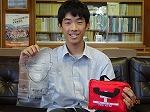 ２年生 川本柊君が救命技能を取得