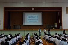 ９／２３（水）2年生 性教育講演会を実施