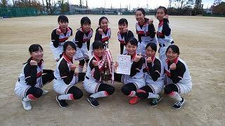 女子ソフトボール部 コスモス杯優勝