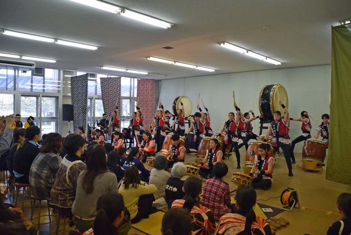 芥川高校和太鼓交流会 2019年４月７日（日）