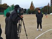 １１／２２（火）毎日放送の取材を受けました。