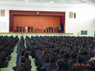 平成31年度着任式・始業式