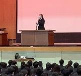 ３／１９（金）３学期終業式を実施