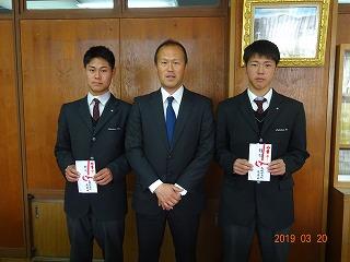 サッカー部府代表としてヨーロッパ遠征メンバーに選出
