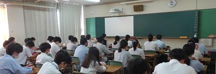 ８／２５（水）２学期始業式を実施