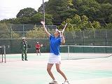 女子硬式テニス部 岡田さん 近畿大会3回戦進出！