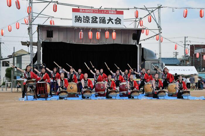 西大冠校区盆踊り大会1日目 2023年7月28日(金)
