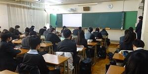 １２／２３（金）２学期終業式を実施