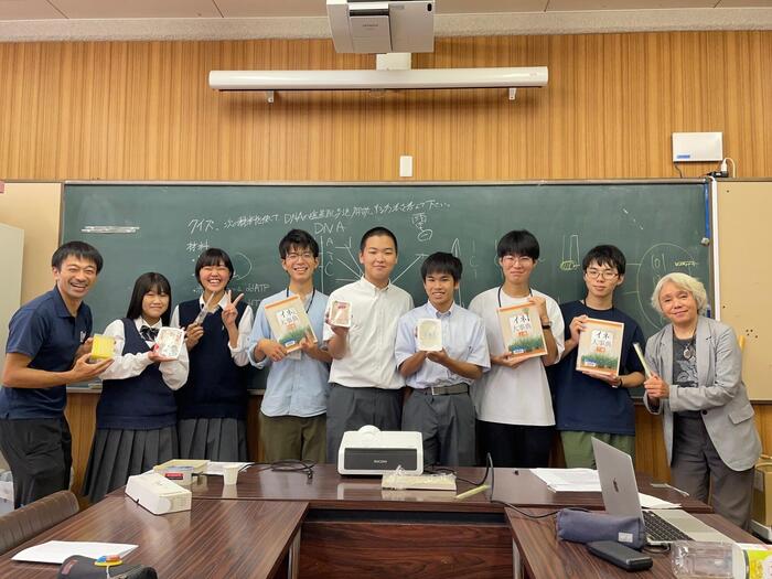 【生物科】京都大学の学生による特別授業に参加（9/22,23）