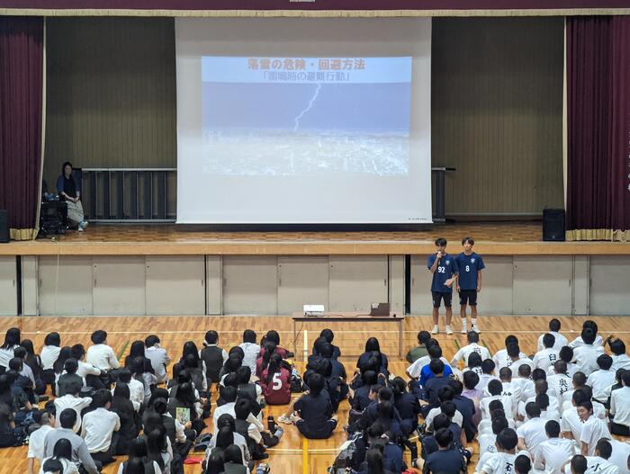 【部活】部活集会〜 生徒熱中症予防講習会〜