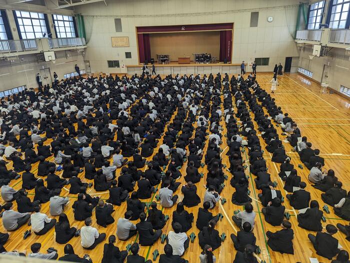 【集会】生徒総会及び立会演説会選挙