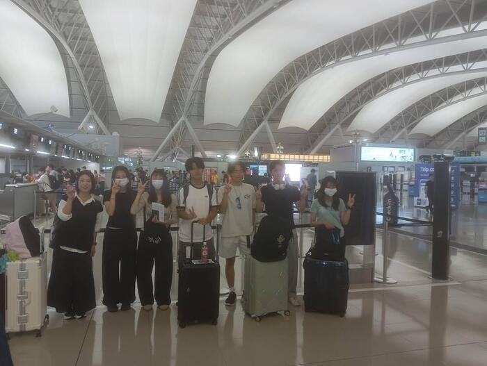 【国際交流】いよいよ出発～関西国際空港～