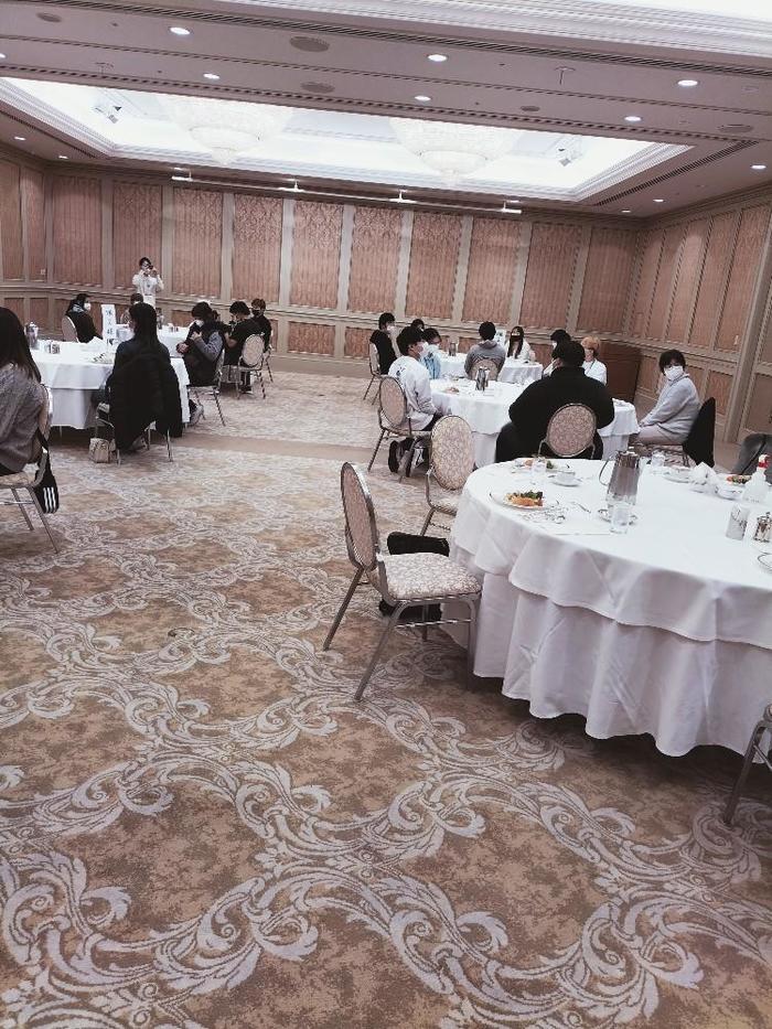 修学旅行1日目⑤〜夕食〜