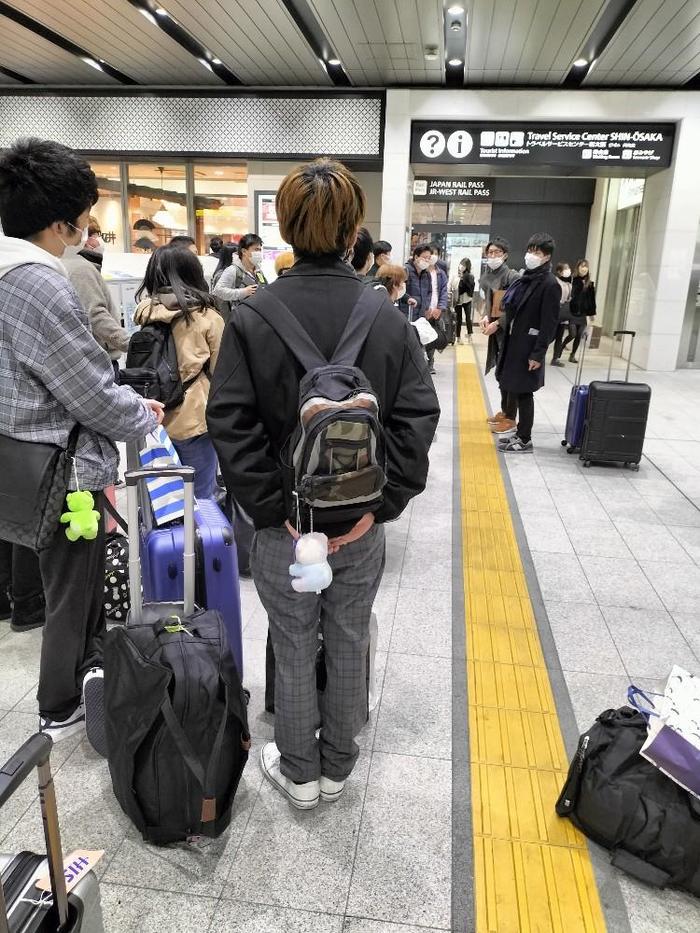 修学旅行３日目⑤〜新大阪駅に到着〜