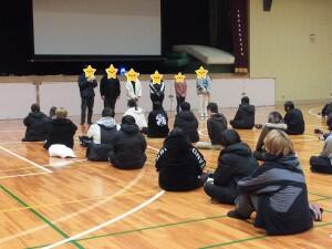 1月全校集会&生徒会認証式
