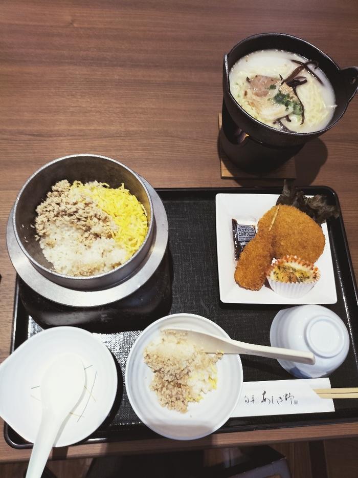 修学旅行1日目③〜昼食〜
