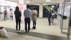 挨拶運動を実施しました