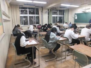 基礎学力検査を実施しました!