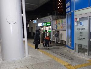 冬季夜回り清掃②