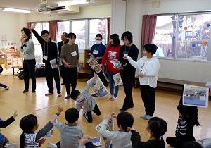 冬季保育園訪問⑤
