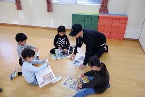 冬季保育園訪問③