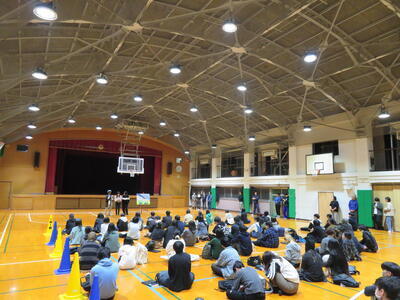 ４月11日（金）新入生歓迎会を行いました