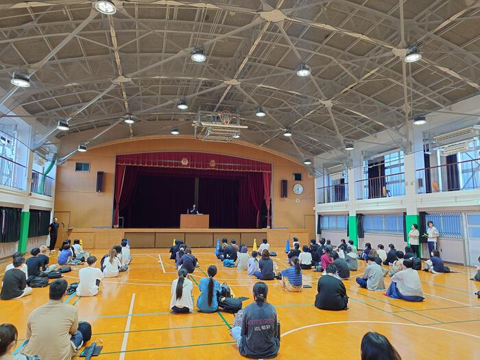 ９月１日（月）２学期始業式を実施いたしました。