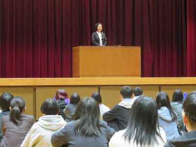 ４月８日（火） １学期始業式を実施いたしました