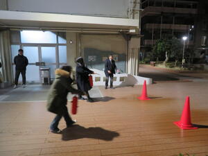 1月15日(木) 防災訓練を実施しました