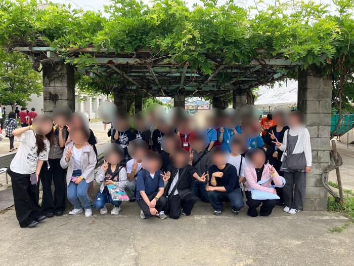学園祭で大阪国際大学留学生と交流しました