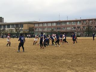 枚方高校ラグビーOB戦がありました
