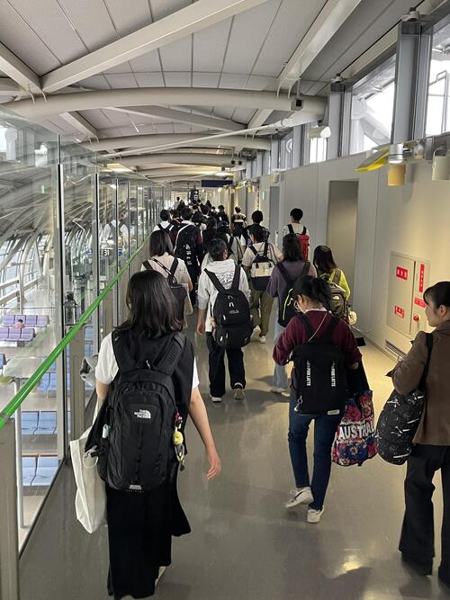海外語学研修35 関西国際空港到着！