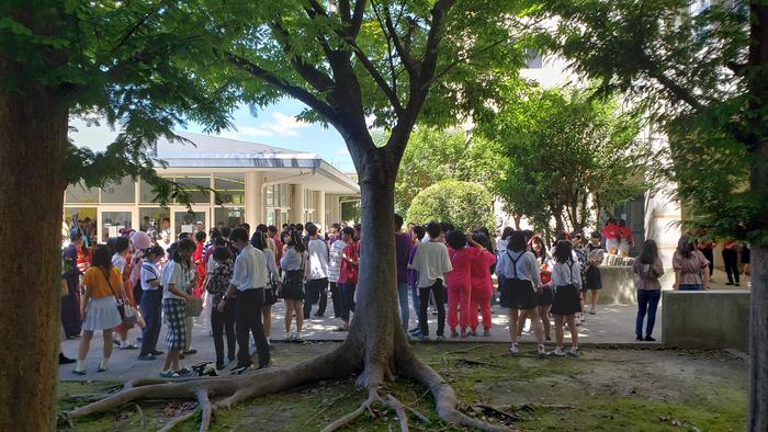 9月8日(日)牧高祭2日目開催~12時40分で牧高祭は終了~PTA喫茶や同窓会コーナーも終了に