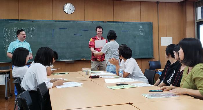 7月26 日(金)午後、英語国内留学体験プログラムが最終日