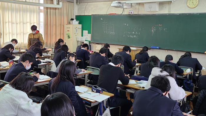1月5日(火)2、3、4限は早速授業をしています。