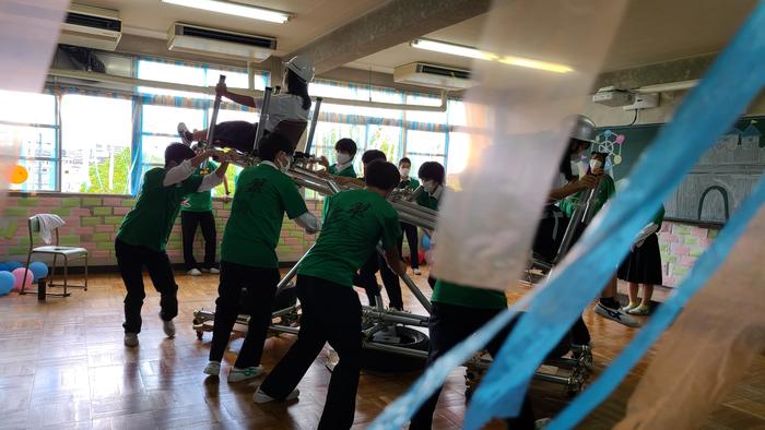 9月9日（木）第46回『牧高祭』1日目③～本館3階では、2年生や1年生の展示
