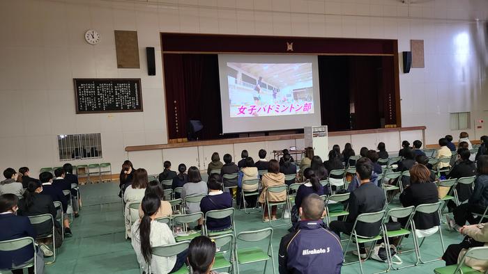 11月6日(土)今年度第6回目の中学生に向けた学校説明会を行いました。