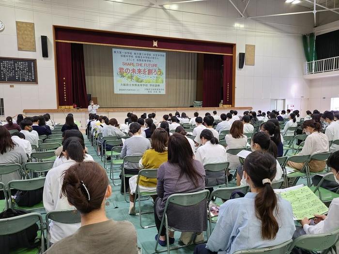10月3日(土)今年度第3回めの枚方市内中学校対象学校説明会を実施しました。