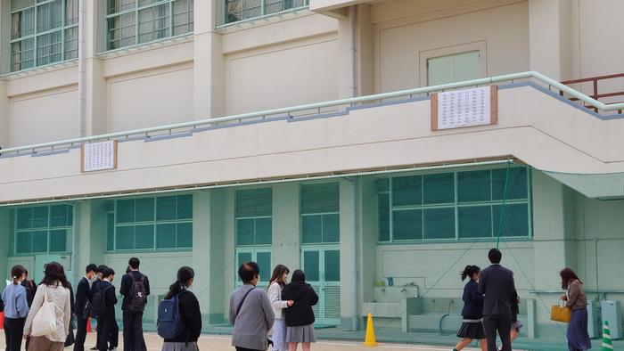 3月17日(木)牧野高校の令和4年度入学者選抜の合格者発表を行いました。