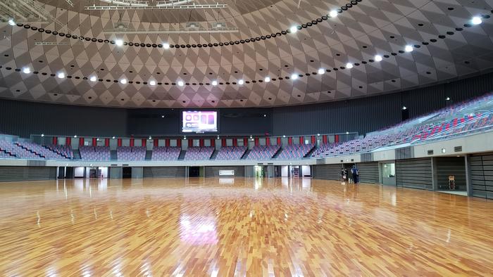 8月28日(金)『牧高フェス2020』の会場で音響や映像などの確認