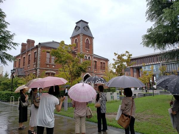 9月10日(月)PTA行事「大学見学会」で 同志社大学と京都大学への訪問を実施~同志社大学~