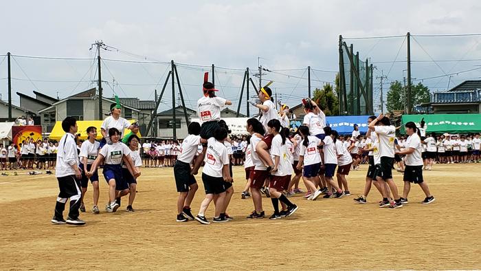 6月5日（水）午前中前半の競技が順調に進んでいます～体育祭③