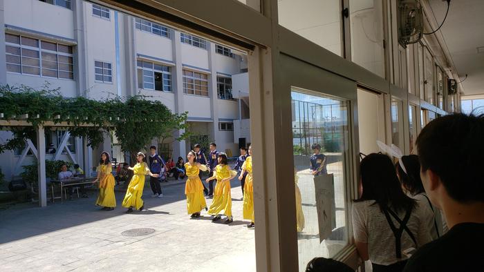 9月8日（日）牧高祭2日目開催～食堂にも人が溢れています